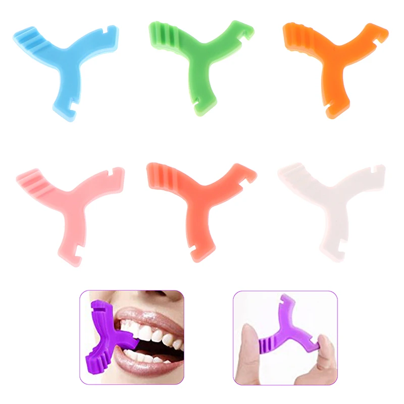 1pc Aligner Chewies For False Teeth Y Shaped Chewies Orthodontic Tooth