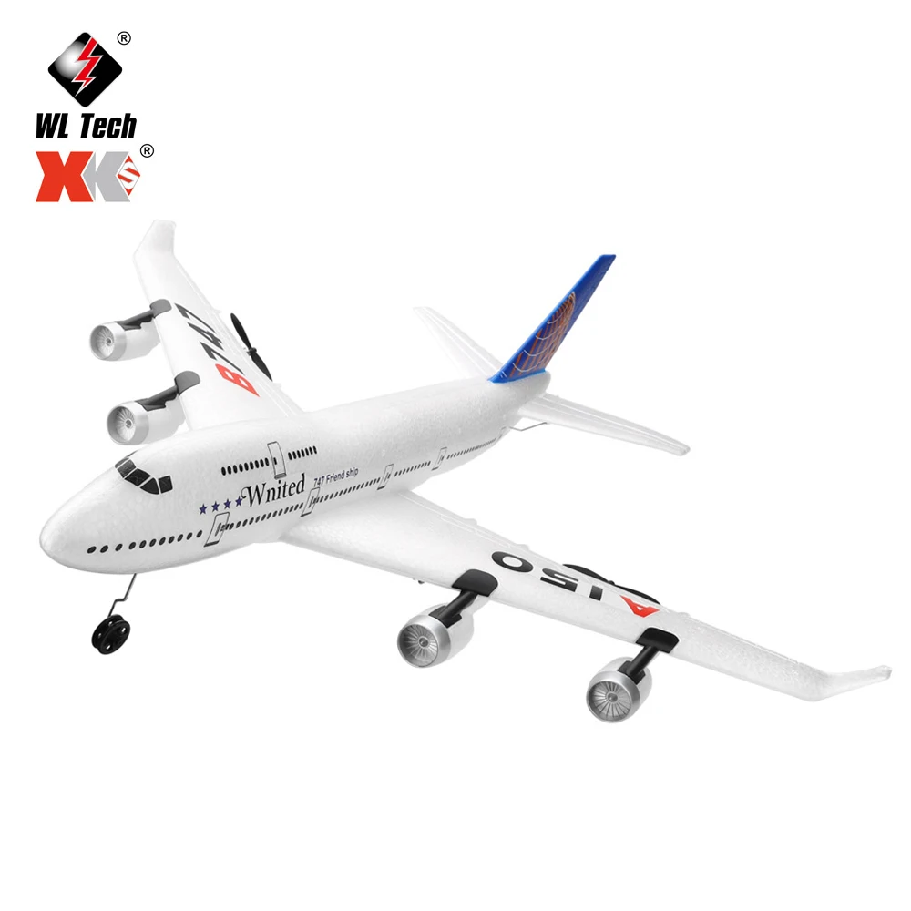 Wltoys Xk A150 Rc Airplane Airbus B747 Model Plane Rc Fixedwing 3ch