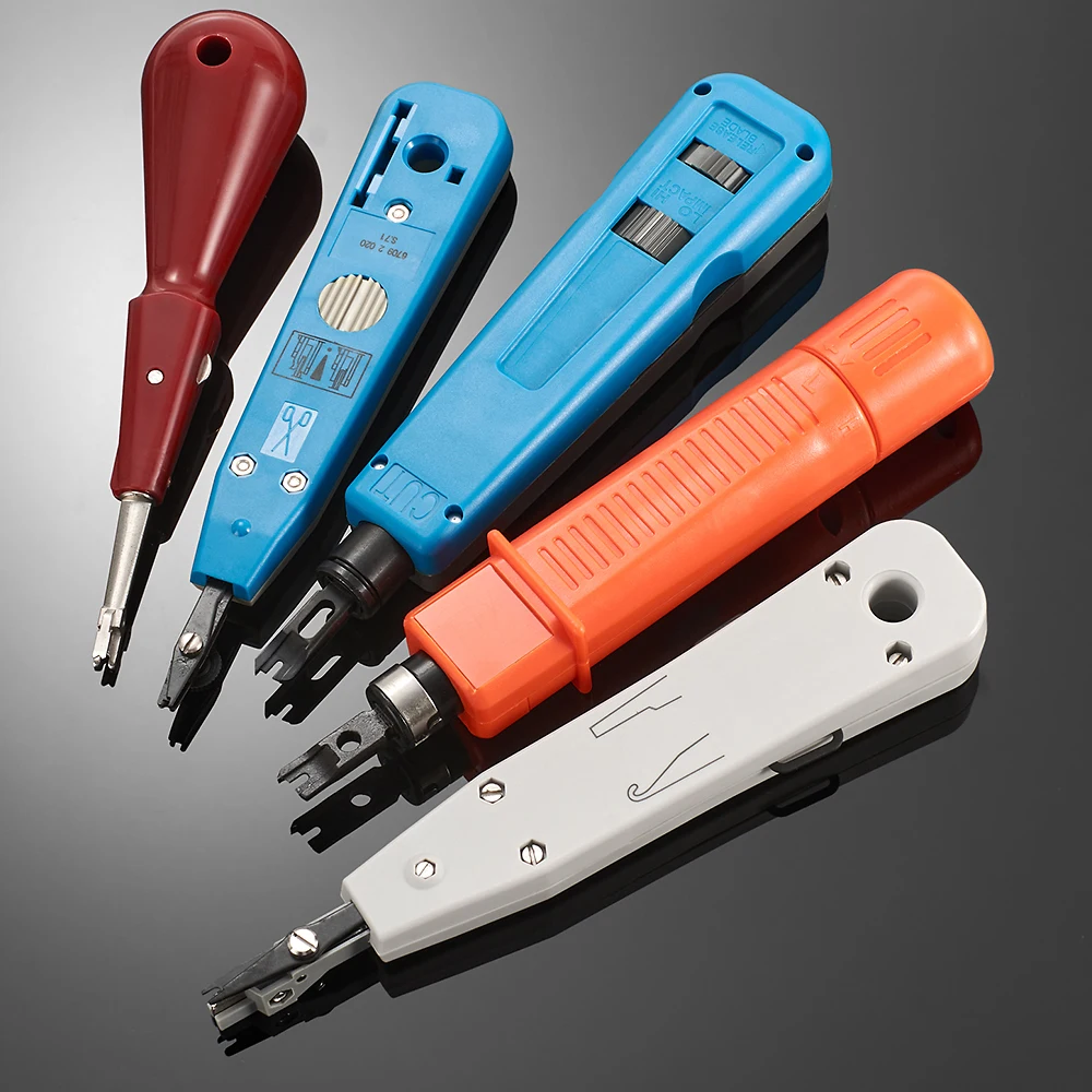 Punch Down Tool 110/88/66 Multifunction Krone Type IDC/Network Wire Cat5 & Telephone Insertion Impact Terminal Tools