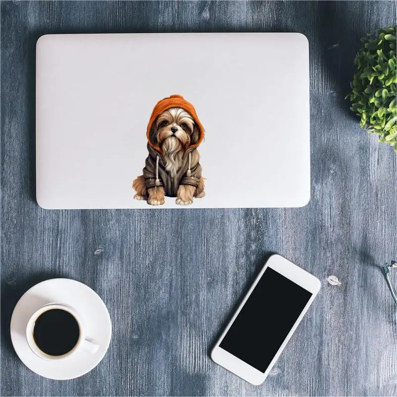 

Shih Tzu Winter Auto Aufkleber Hunde Sticker personality Decal Car Truck Van SUV Window Wall Cup Laptop High Quality Waterproof