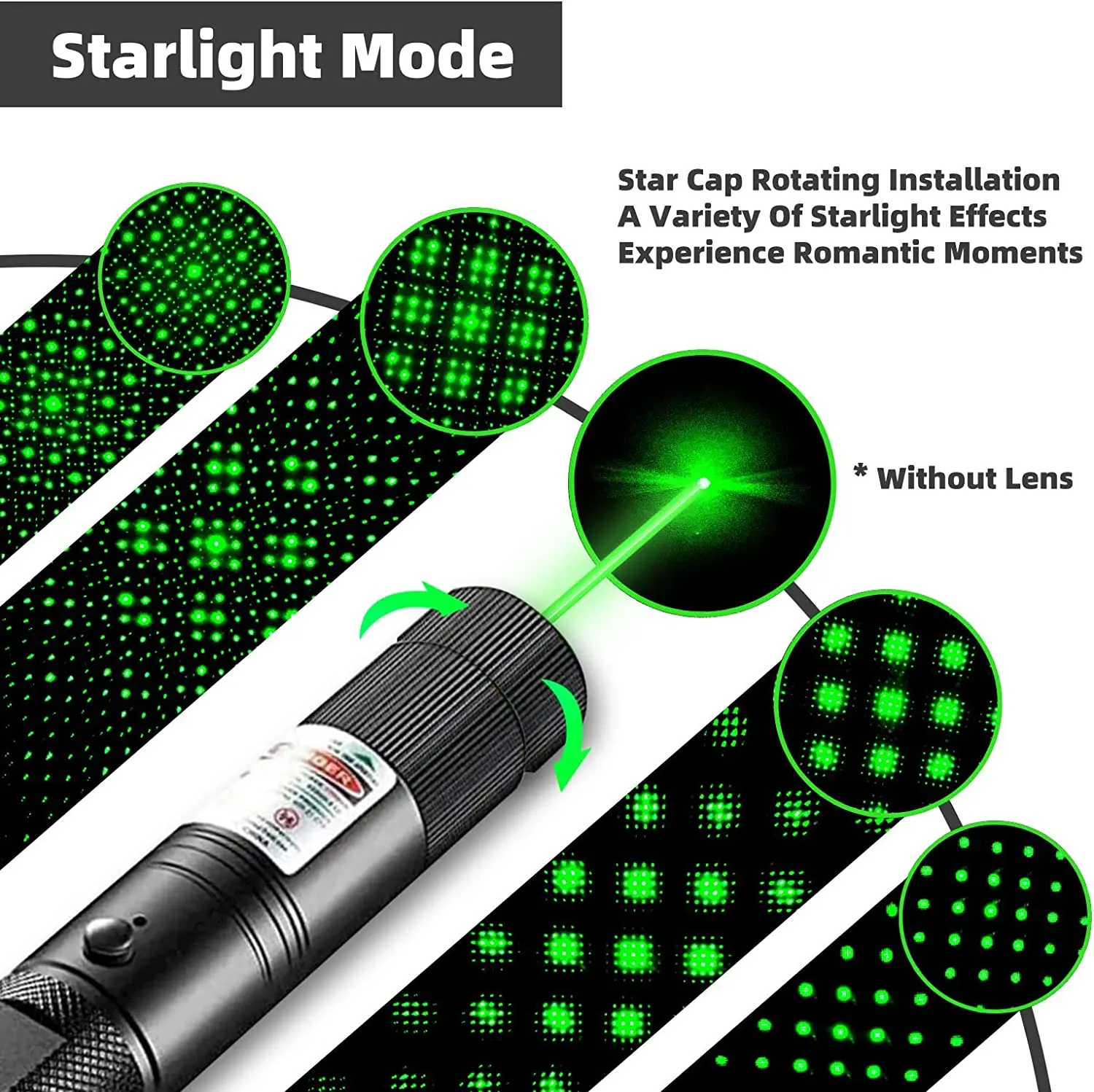 Green Laser Pointer- 10000m USB Charging Built-in Battery Laser Torch High  Powerful Red Dot Single Starry Burning Match - AliExpress