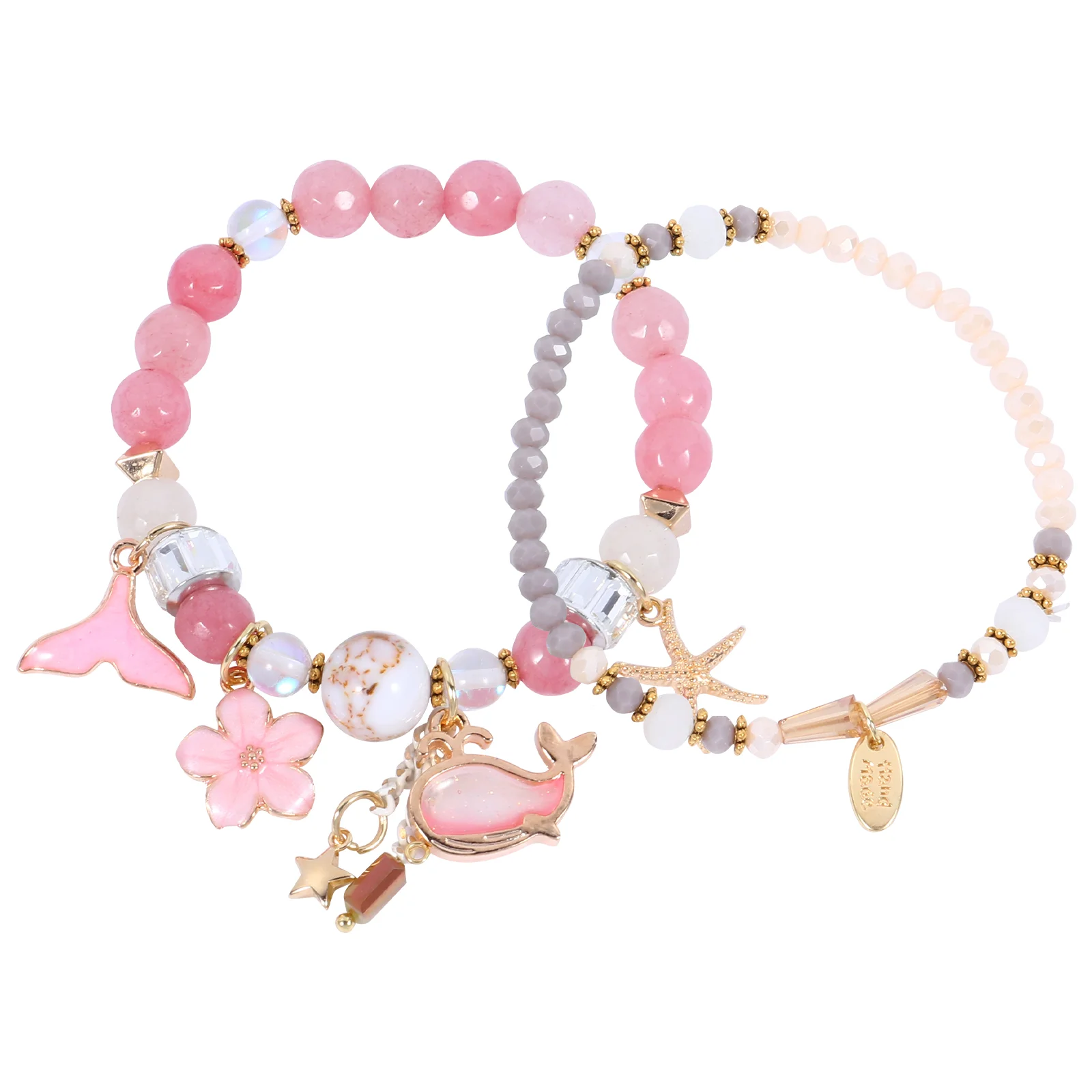 

Mermaid Party Bracelet Princess Jewelry for Girls Beaded Wrist Chain