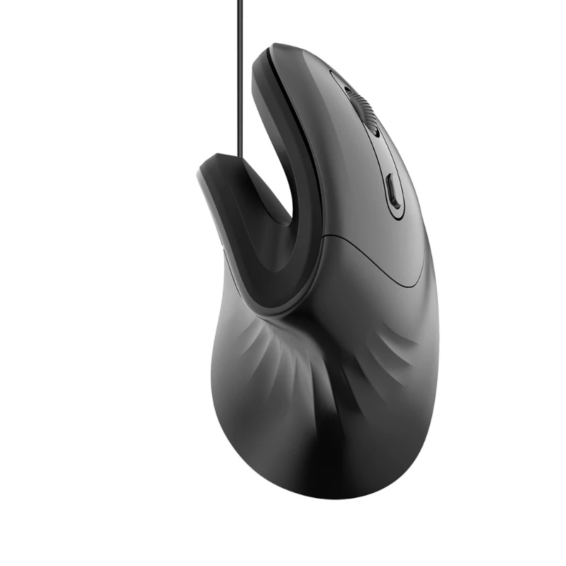 JSY 11 Vertical Mouse for Office and Gaming Prevent Mouse Hand Strain K0AC