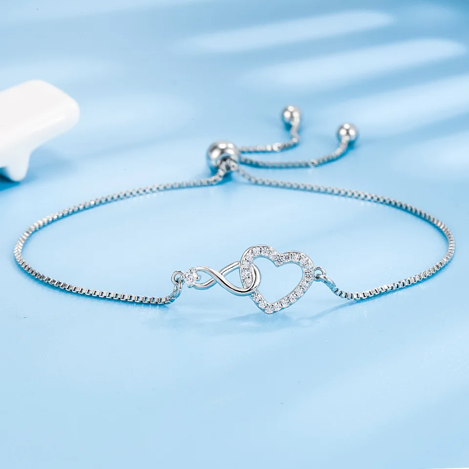 WDIYIEETN Joyas De Moda 925 De Plata Esterlina Lindo Delfín Pulseras Para Mujer