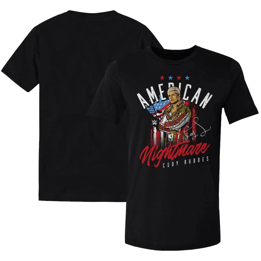 Мужская черная футболка с логотипом Коди Родоса из американского кошмара для мужчин и женщин, Детская футболка, топы, одежда, летняя неоспоримая футболка с коротким рукавом