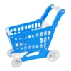 Children's Shopping Cart Miniature Basket for Kid Toys Plastic Office Kids 1