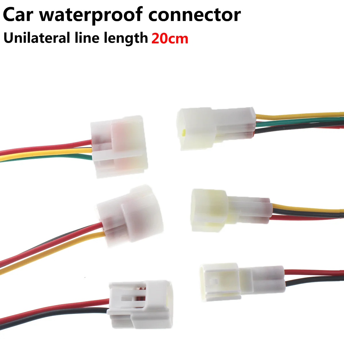 5/2set Dj7022y-2.3 waterproof plug of electric bicycle 2 3 4 - 16 pin sealed connector of automobile harness wire length 20cm 5 2set dj7022y 2 3 waterproof plug of electric bicycle 2 3 4 16 pin sealed connector of automobile harness wire length 20cm