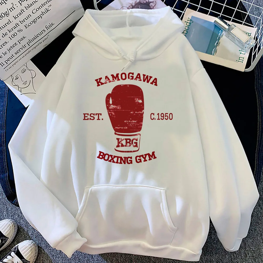 

Boxing hoodies women 2023 anime vintage Fleece sweatshirts women Fleece Pullover