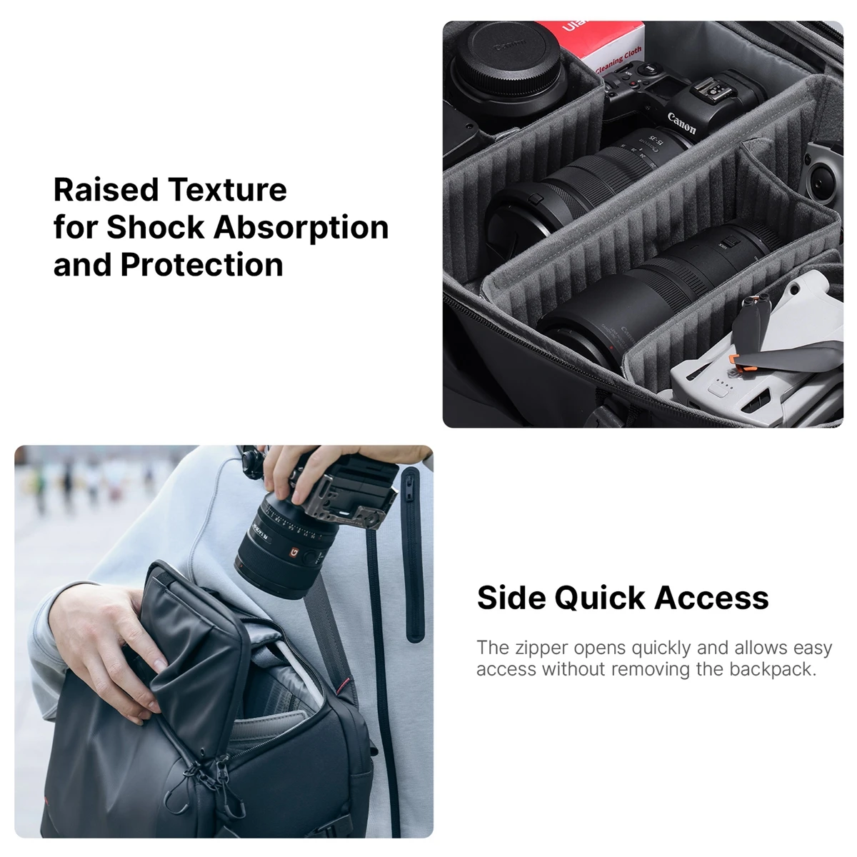 Ulanzi BP09 バックパック 22L Ulanzi BP09 Camera Backpack 22L B011GBB1, Travel Photography