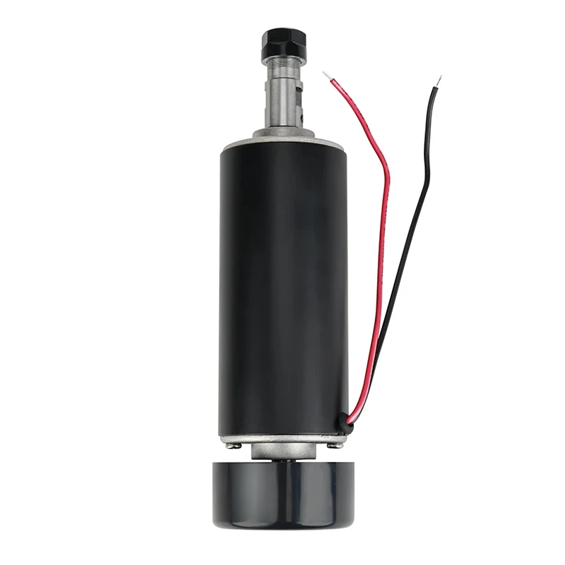 300W 500W CNC Spindle Motor Air Cooling Spindle 52MM DC12-48V Milling Motor CNC Router Engraving Machine