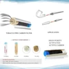 250pcs Disposable Tobacco Pipe Filters 9mm Wood Smoke Pipes Activated Carbon Beads Filter Junior Smoking Accessories 2
