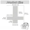LANMOLIFE Waterproof Recliner Cover Single Recliner With Pockets Non-Slip Covers Machine Washable Furniture Covers Pet Children 2