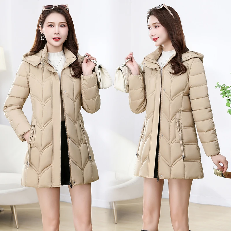 2025 Autumn winter new WoMen's thickened warm double-sided short jacket WoMen's brown coat main image 0