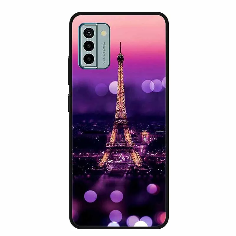 Black Silicone Shockproof Anti-Knock Soft Back Phone Case