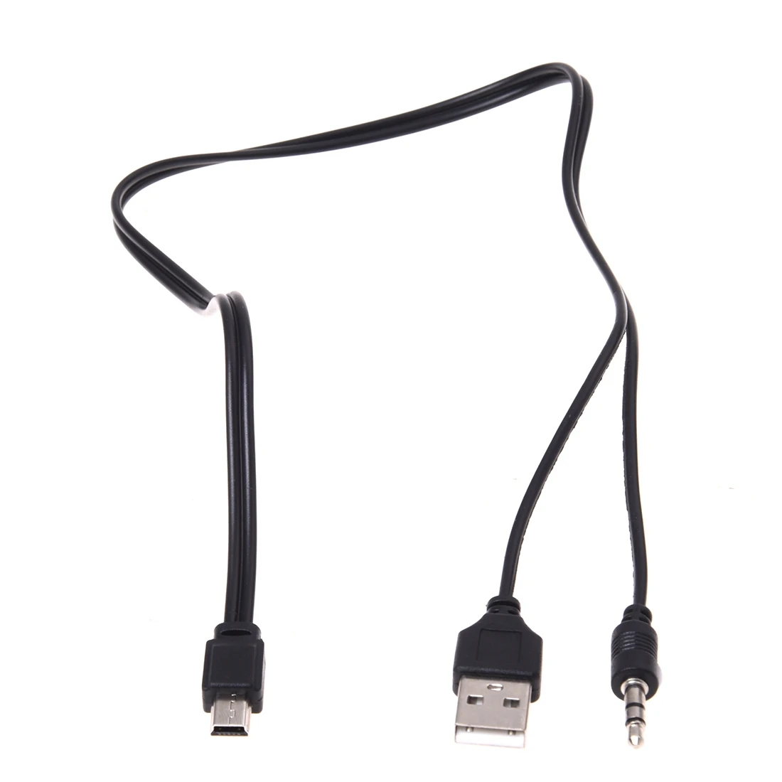 

3,5 мм Aux USB2.0 Мини 5-контактный USB портативный аудиокабель для динамика