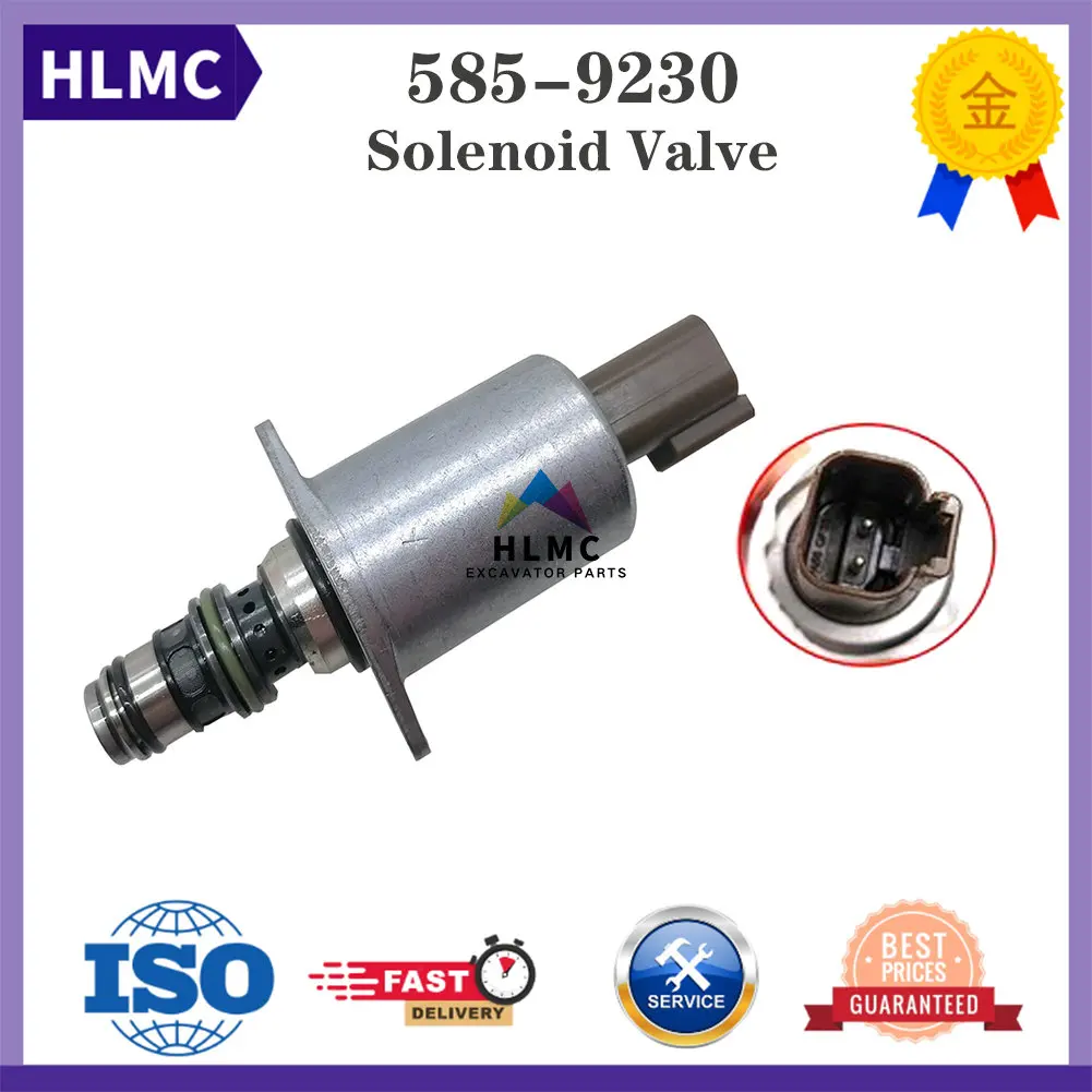 

Excavator Parts Control Valve Solenoid Valve CA5859230 5859230 585-9230 For E323D E320CG E323GC E326GC