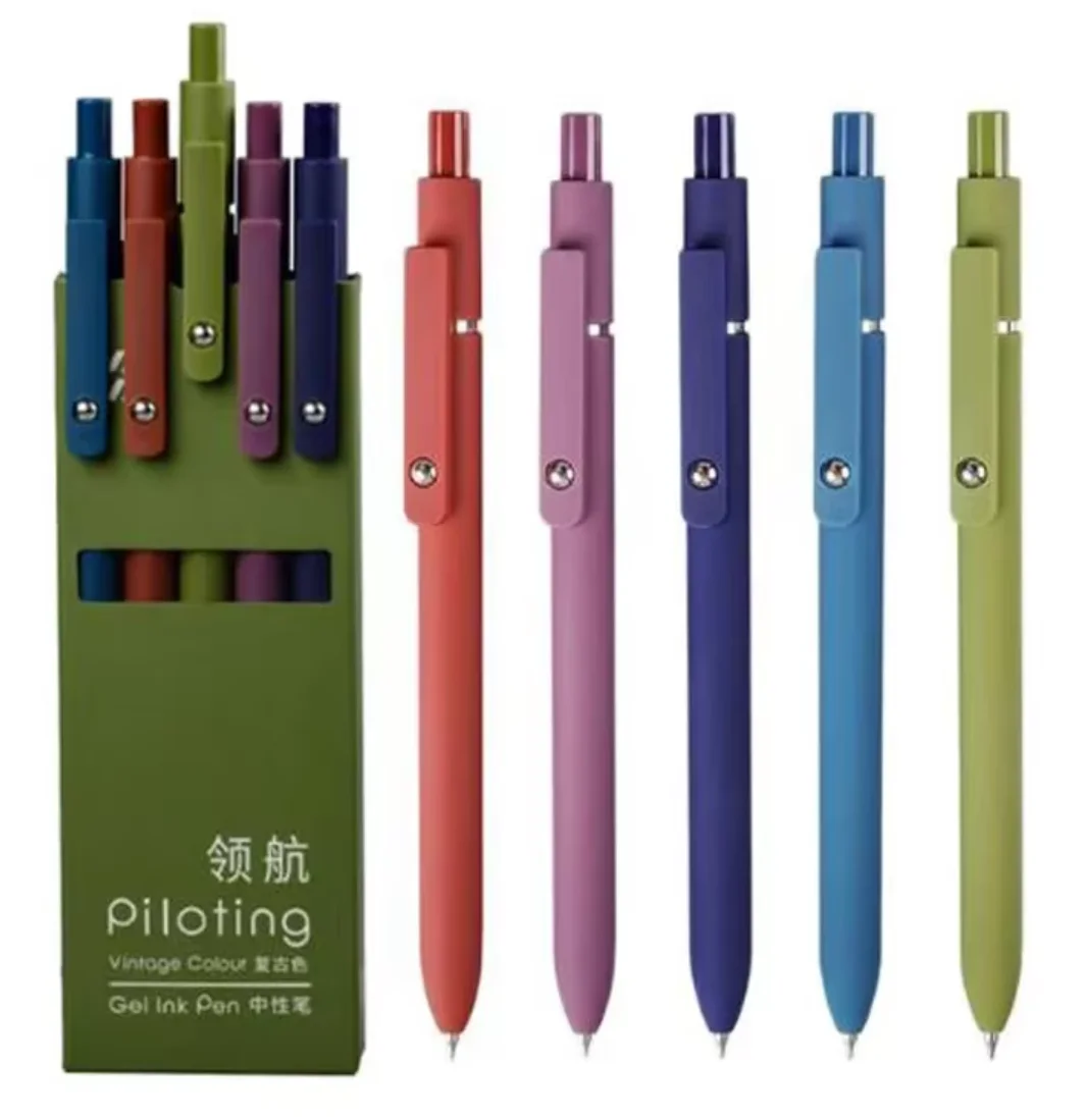 الطيار موراندي أقلام جل ملونة لمسة ناعمة سريعة الج...