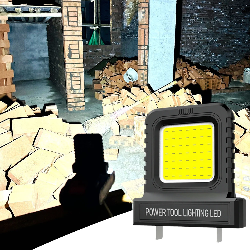 1/2PCS 14W LED Work Light for Makita for Milwaukee for Dewalt for Bosch for Dayi Lomvum Zhipu 20V-21V Li-ion Battery Accessories