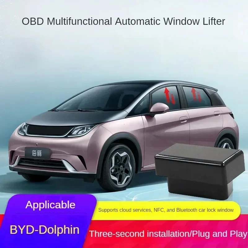 

One-button Automatic Window Lifter OBD Plug Closer for BYD Dolphin 1pc