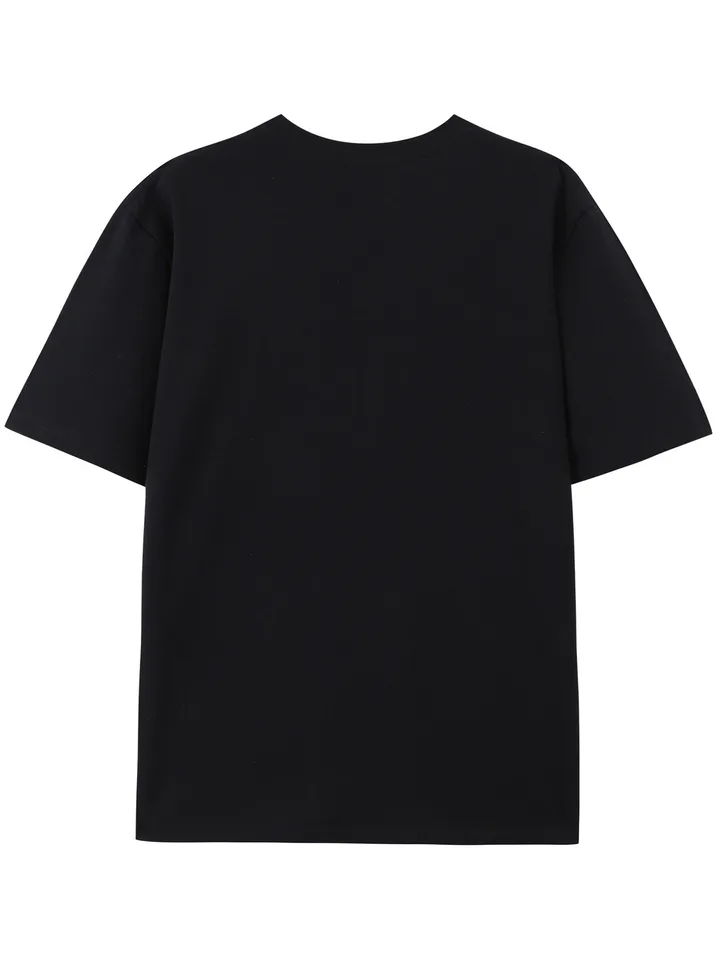 Plus Size Graphic Print T-Shirt Without God Message