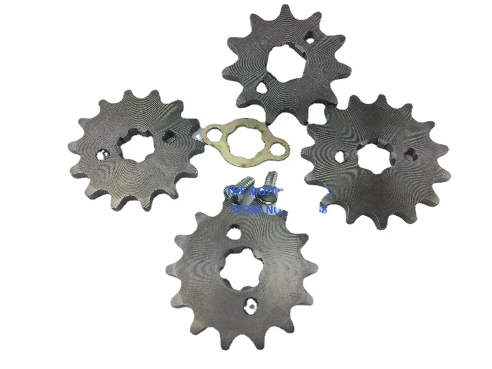 Front Engine Sprocket 420 10T 11T 12T 13T 14T 15T 16T 17T 18T Tooth 17mm 20mm ID fit Motorcycle part