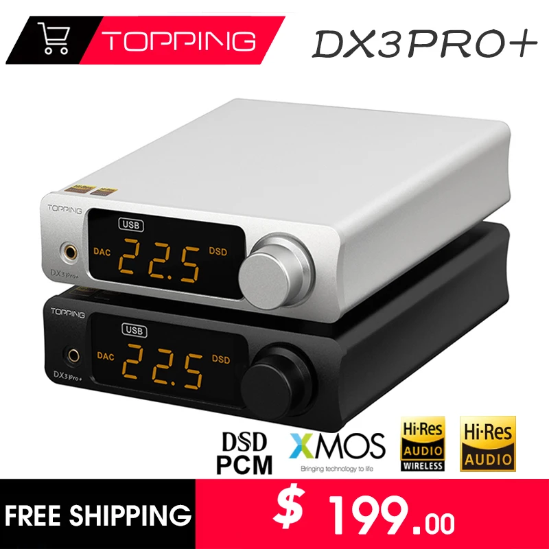 TOPPING DX3Pro+プラス ブラック USB-DAC | www.tspea.org