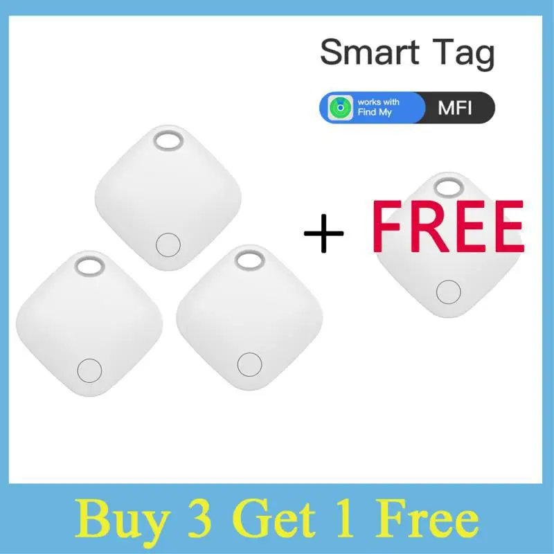 

Bluetooth Smart Air Tag мини смарт-трекер Встроенный зуммер поиск детей домашних животных автомобиль против потери локатор для IOS системы Apple найти мой