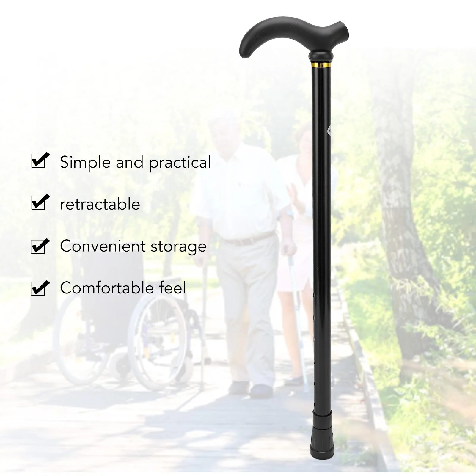 Adjustable Folding Walking Cane 2