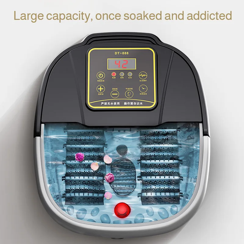 Automatic Heating Foot Bath Household Fully Automatic Massage Knee-pad Constant Temperature