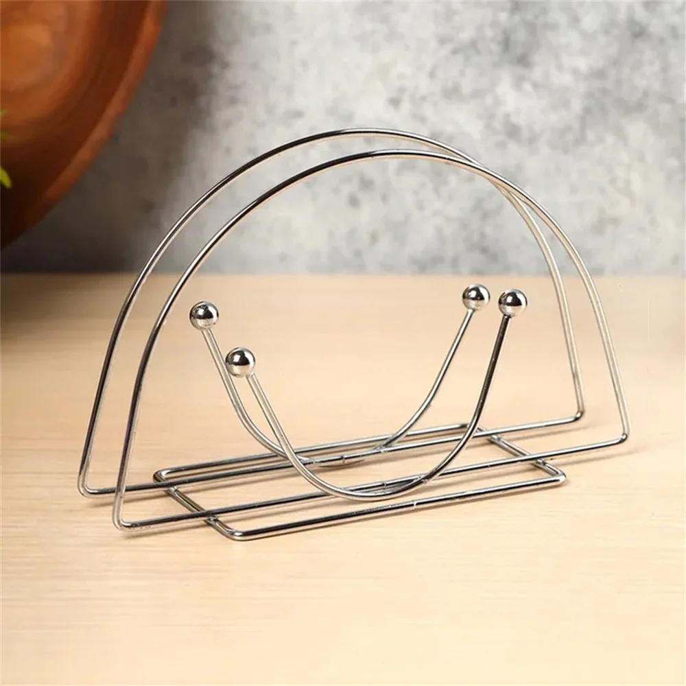 Towel Rack Table Napkin Holder For Hotel Restaurant Coffee Shop Napkin Clip Rack Box Serviette Holder Tissue 3