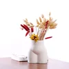 Ceramic Human Body Shape Vase Nude Naked Girl Butt Ceramic Flower Vase Flower Arrangement Modern Home Creative Decoration 2
