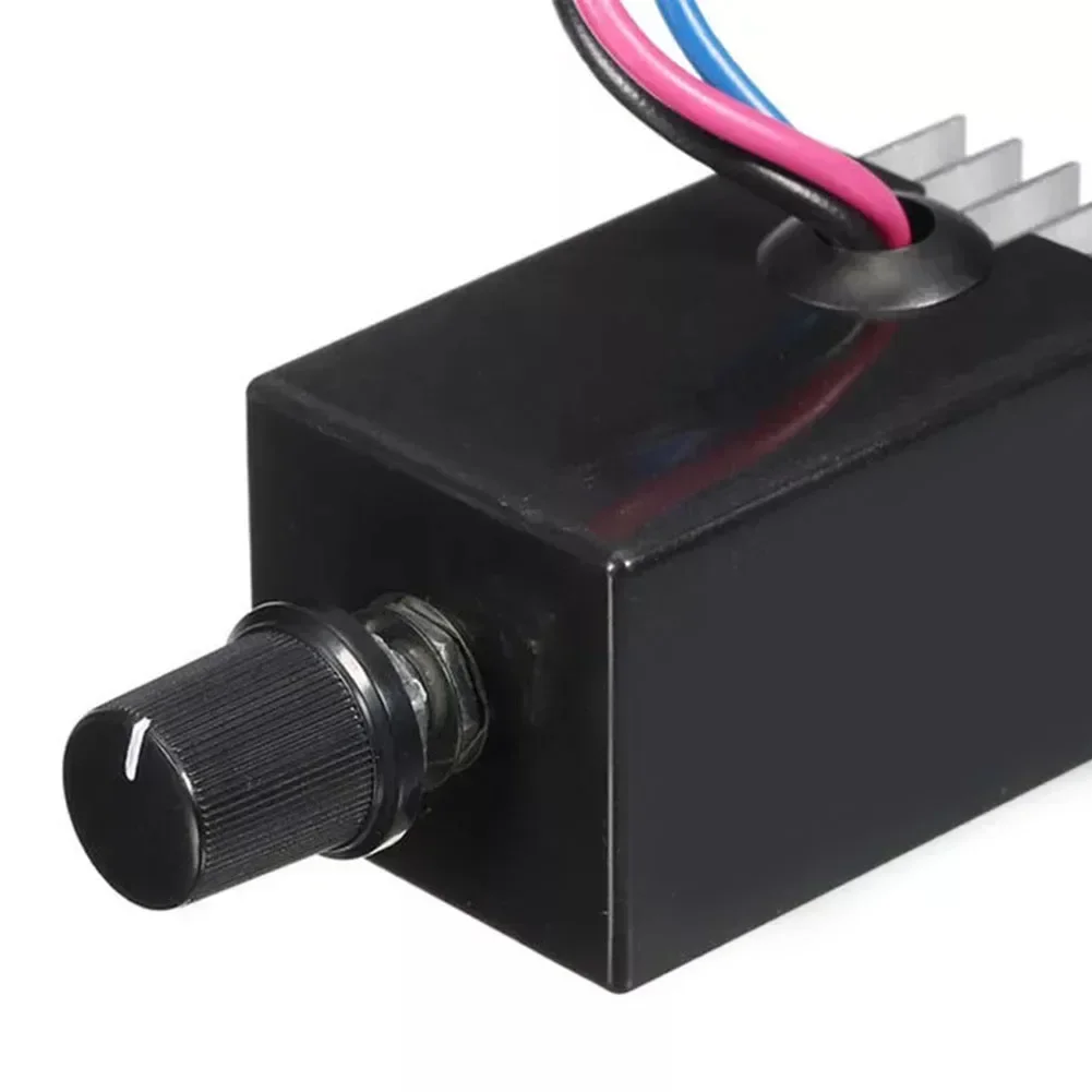 Cooling Systems 12V 24V Controller Adjustable Fan Speed Controller Heat Sink Electric Motor Rheostat