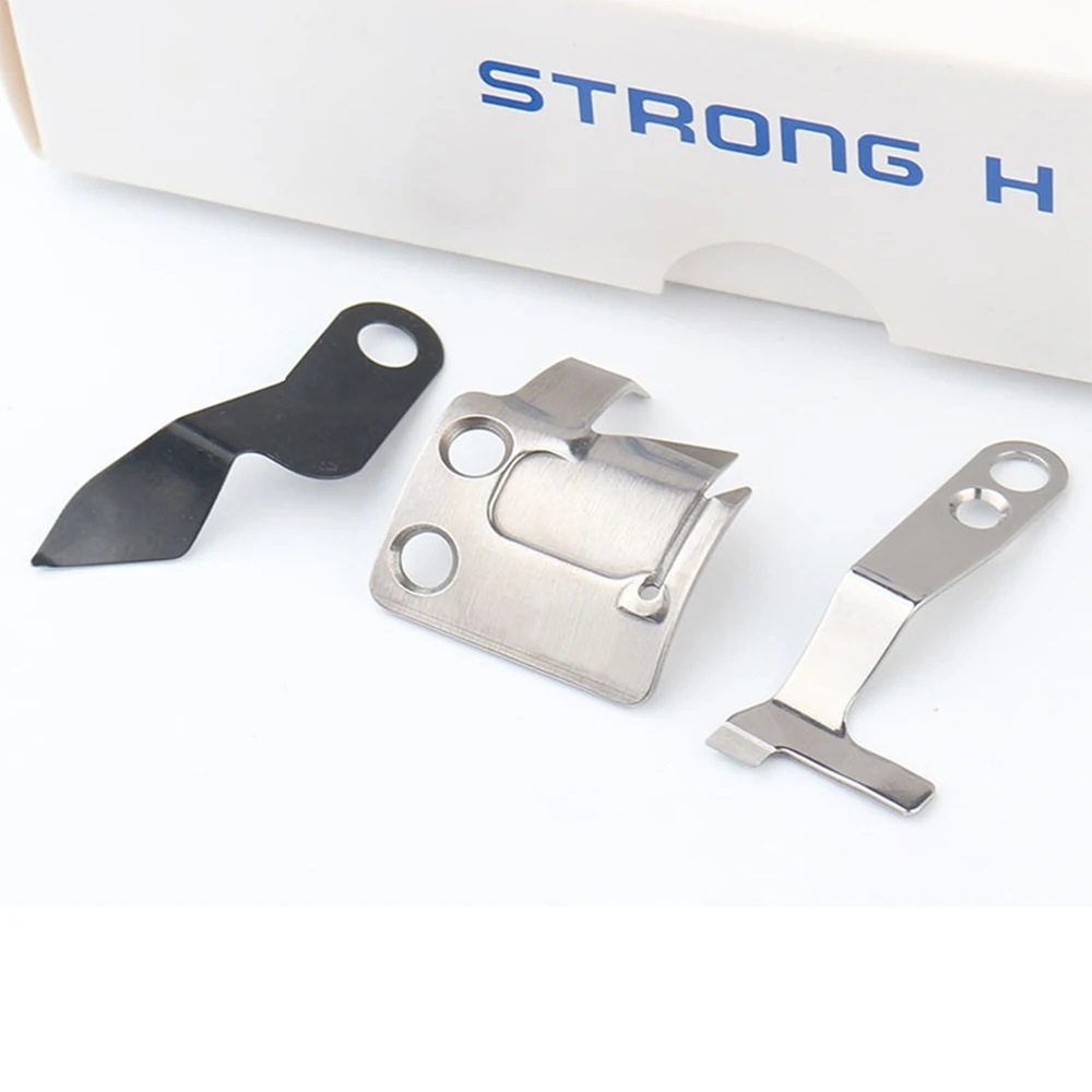 Computerized Lockstitch Sewing Machine Thread Trimmer Mechanism Movable Knife 11319002 Fixed Knife 11319001For JACK  BRUCE 3