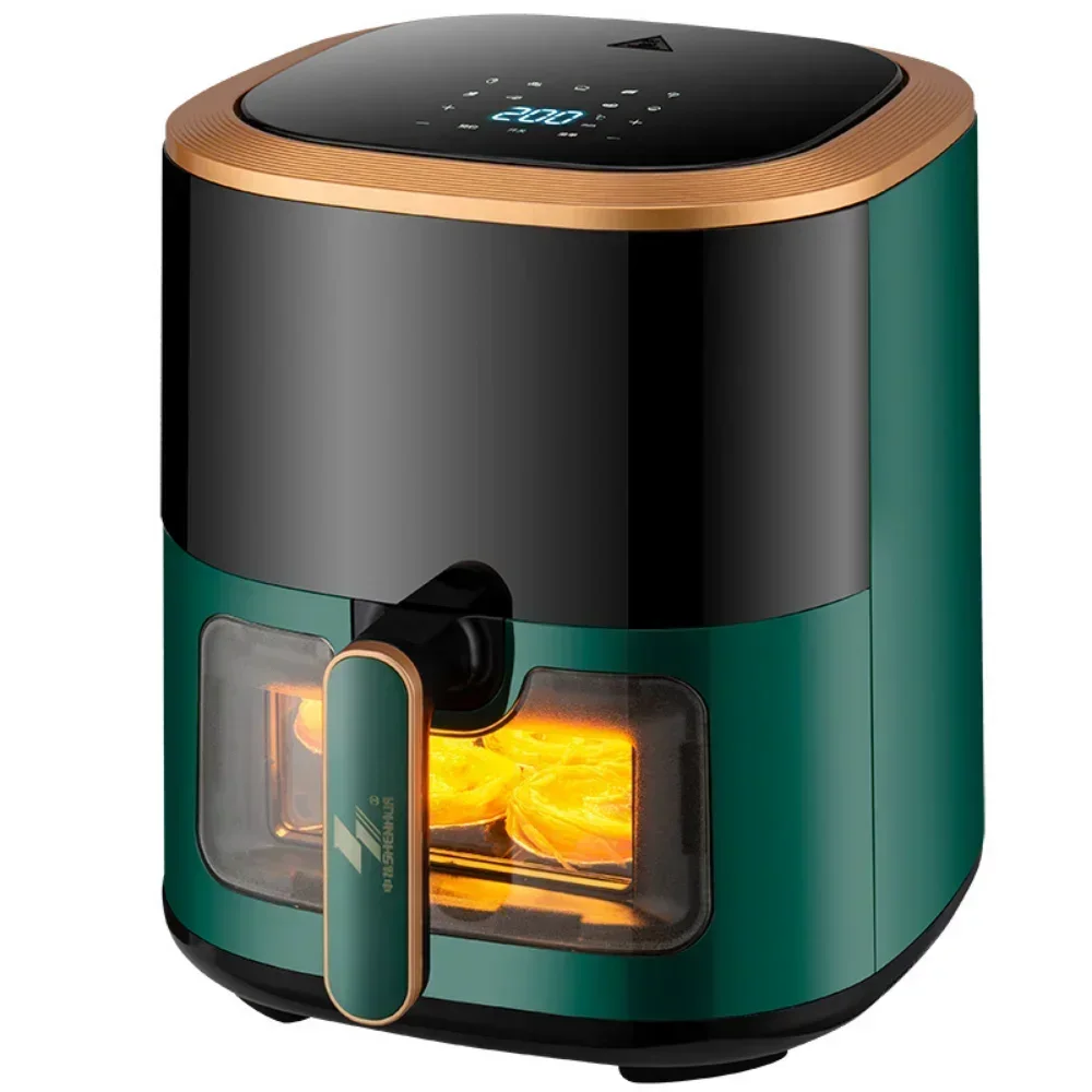 12L Household Air fryers New Visual intelligent multi-function electric fryer Smokeless electric oven French fries machine 4