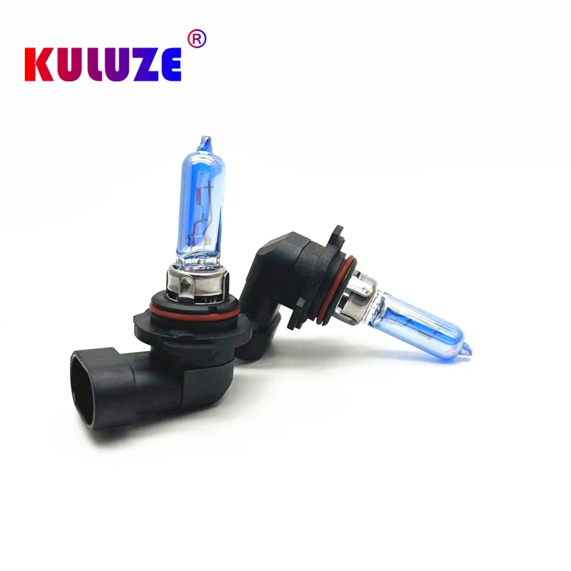 2pcs 9006 HB4 Crystal Super Bright White Halogen Bulb Hight Power 55W Head Lamp Light 12V car styling car light source 3
