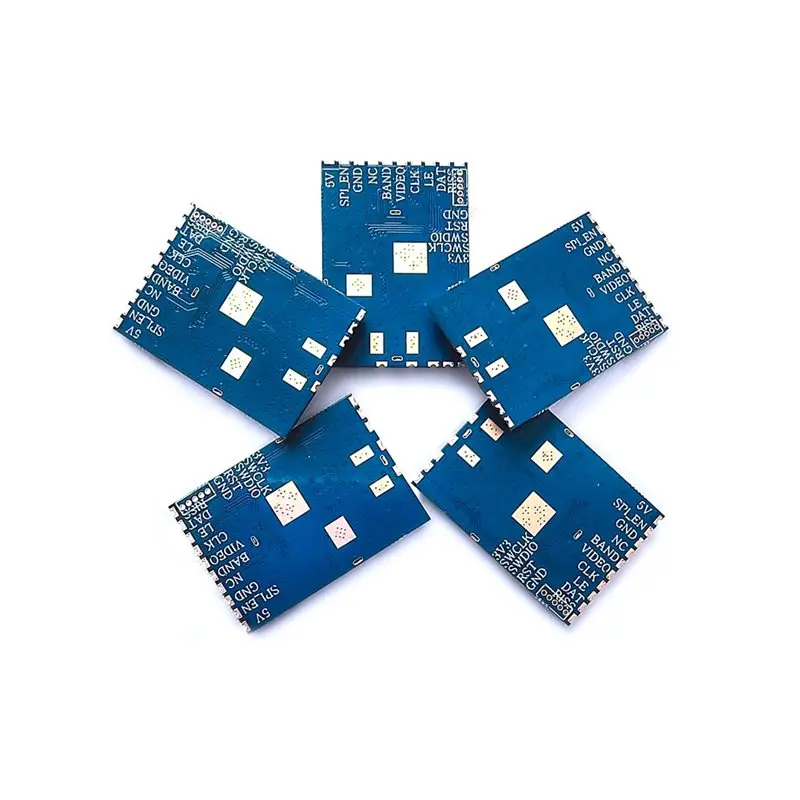L22A-RX7500 6000-7500Mhz 모니터링 시스템용 비디오 수신기 모듈 RSSI 출력 아날로그 전압 신호가 있는 7.2Ghz VRX