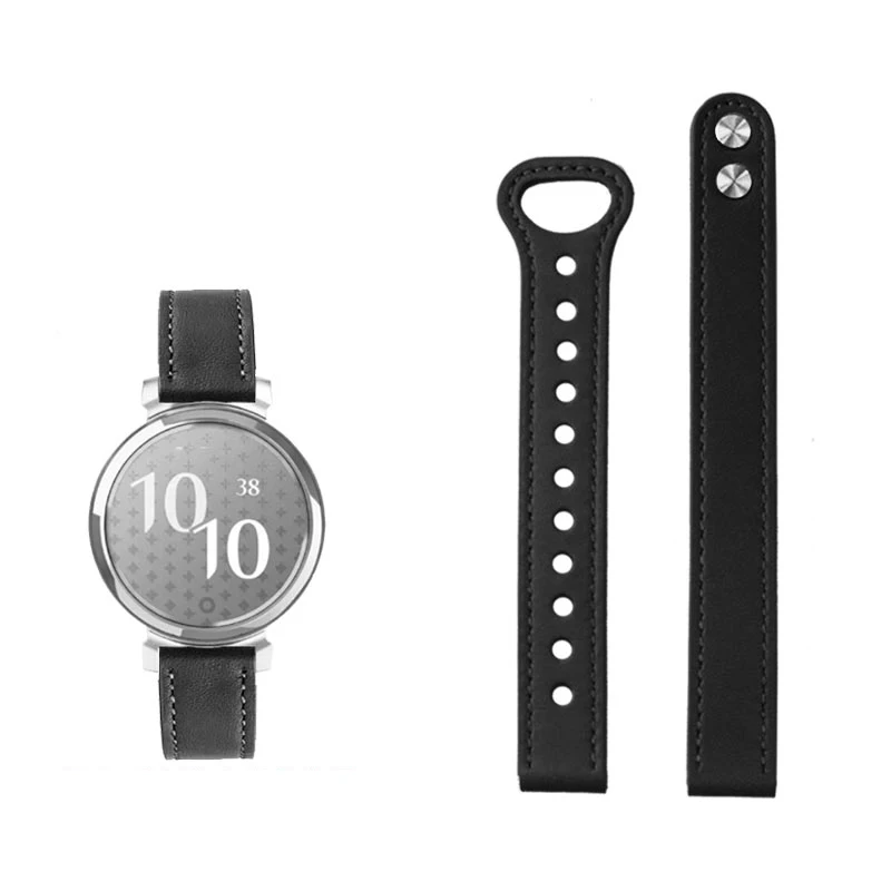 Garmin Women's Lily 2nd Gen Fashion Vitality Edition 14mm Leather Watchband