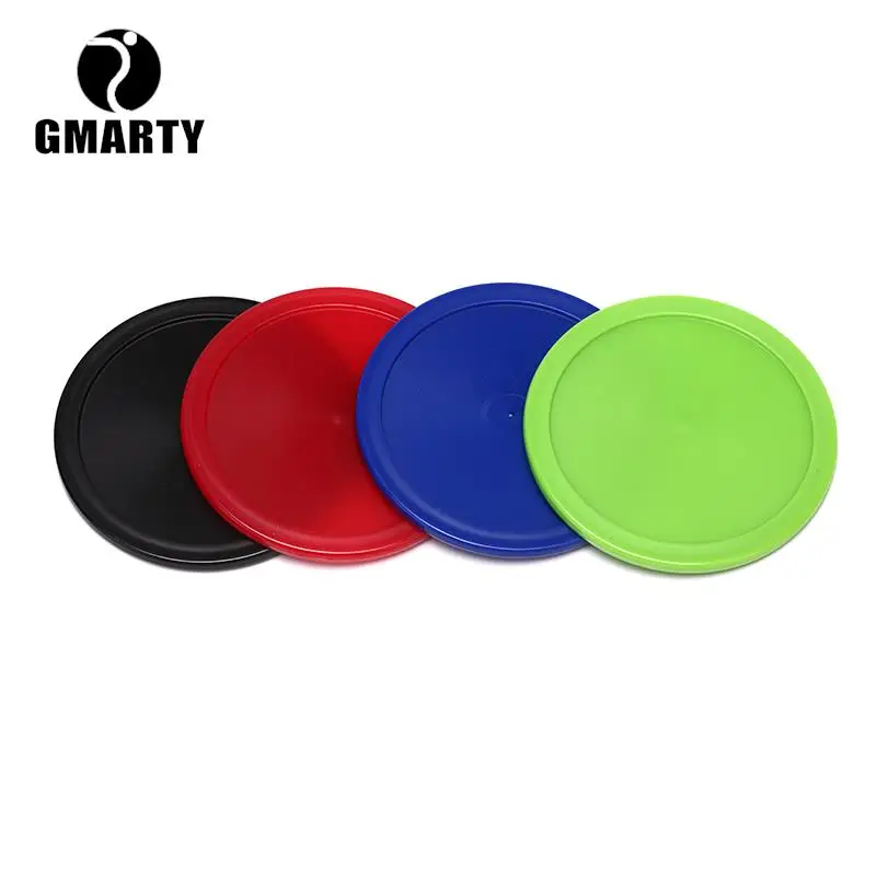 Vepoty Air Hockey Pucks - 8pcs Plastic 64mm Replacement Pucks For Home Air Hockey Tables