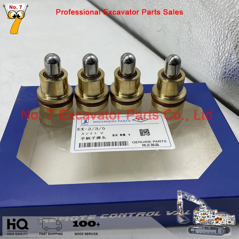 Excavator accessories Hitachi EX100/120/EX200-2-3-5/210/230/330 joystick handle bullet head high quality rubber seal