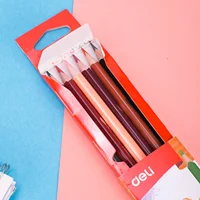Deli Dual Colored Pencil 6/12 Colors Art Marker Fine Liner Brush Drawing Painting Supply Sketch Painting School Supplies 2