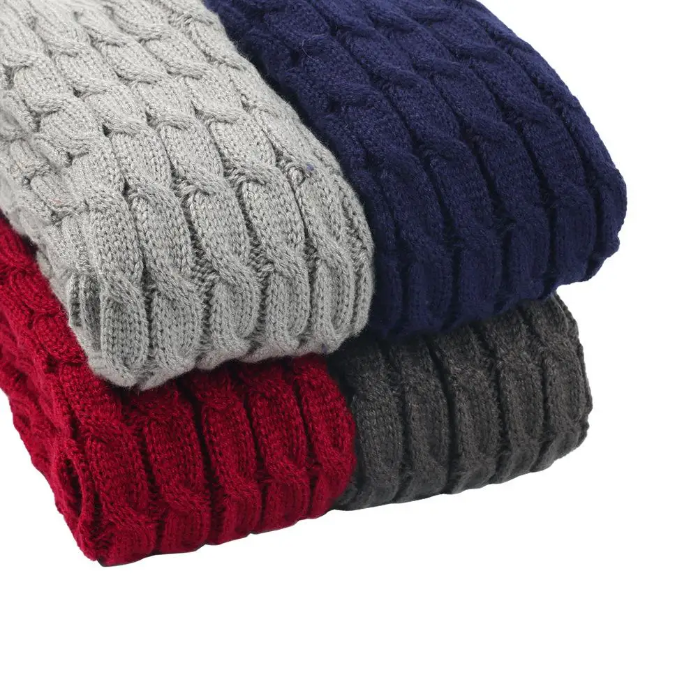 Women Fleece Twist Pattern Leg Warmers Boot Covers Winter Warm Wool Knitted Leg Cover Thicken Fleece Leg Sleeve Y2K Heap Sock