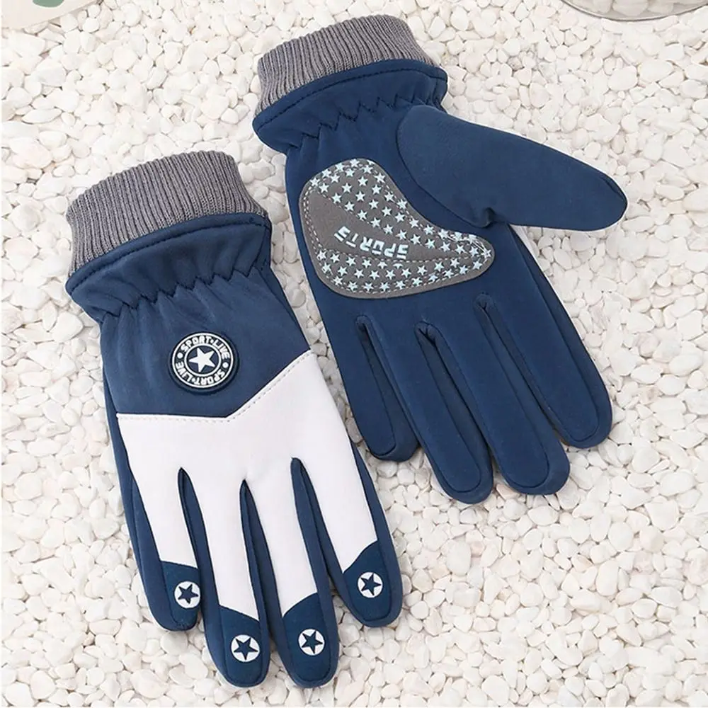 Waterproof Nylon Kids Winter Gloves for Cycling Riding