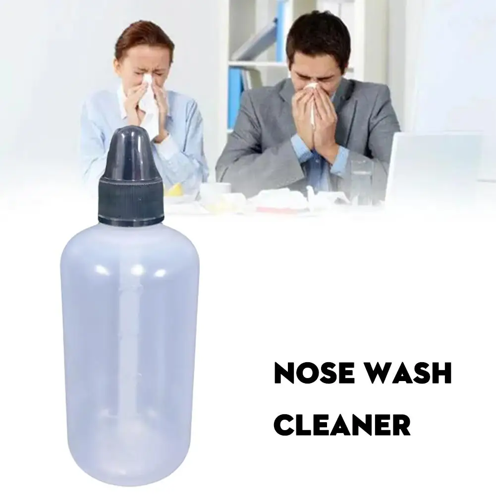 250ml Nose Wash Cleaner Nasal Irrigator Rinse Bottle Sinusitis Rhinitis Treatment Nasal Nose Wash Bottle For Adults Children nasal irrigator set