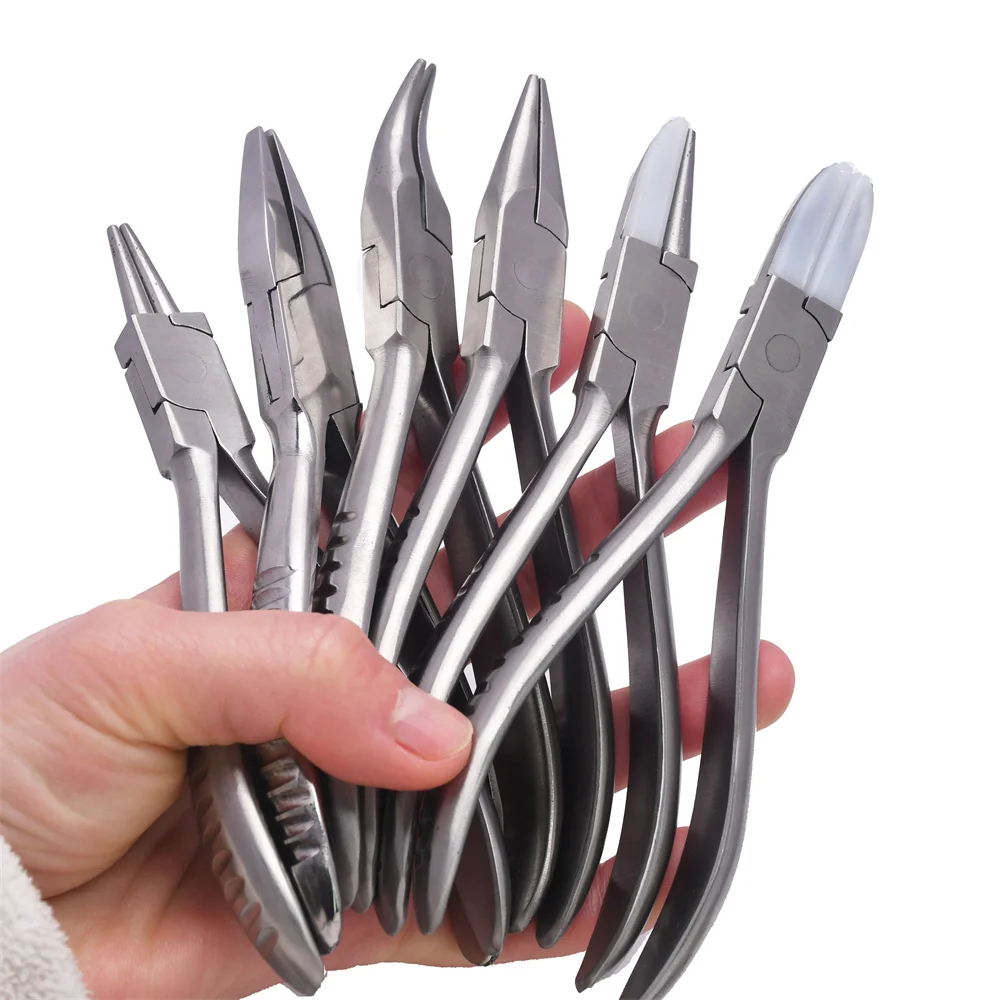 Strumenti Manuali Gioielliere Pinze Per Gioielli A Naso Tondo E Piatto In Nylon Per Lavori Di Precisione E N 1252251 - Foto 7