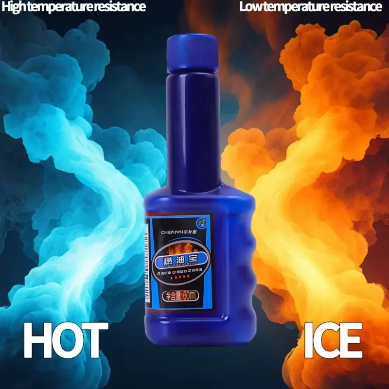 60ml Fuel Treasure Car Diesel Gasoline Additive Auto Fuel System Carbon Removal Cleaning Agent Gasoline Injector Cleaner