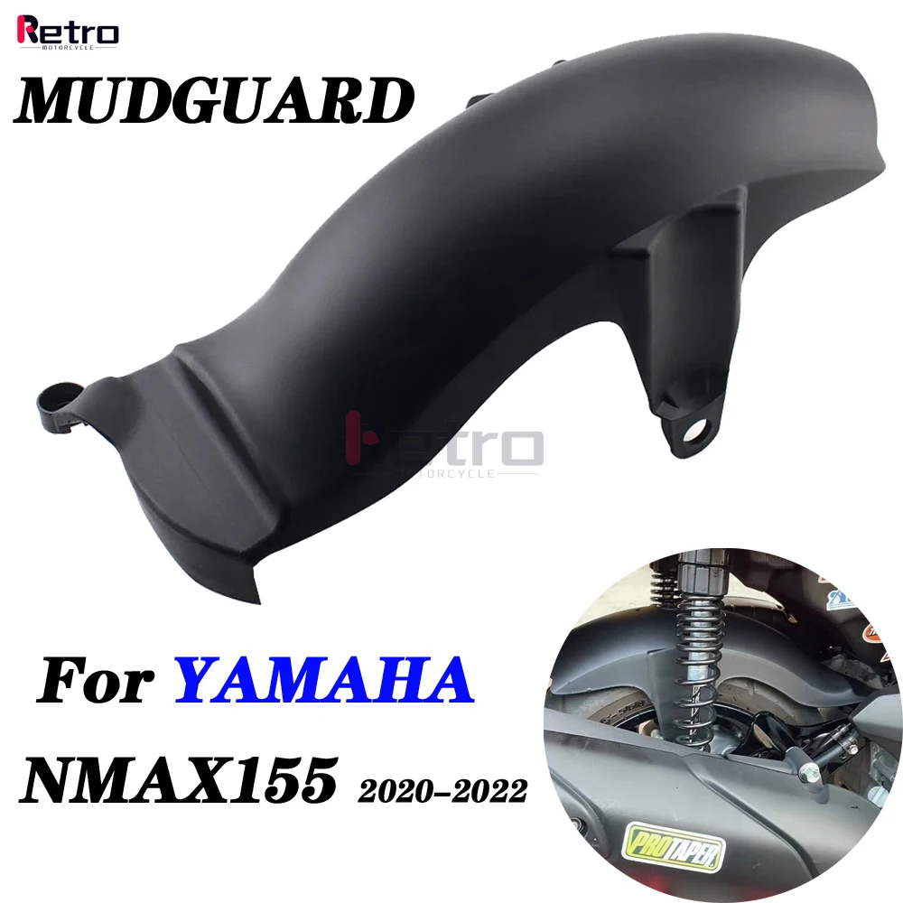 

Motorcycle For YAMAHA NMAX155 2020 2021 2022 Accessories N-MAX 155 NMAX 155 Rear Fender Mudguard Mudflap Guard Cover NVX155 2022