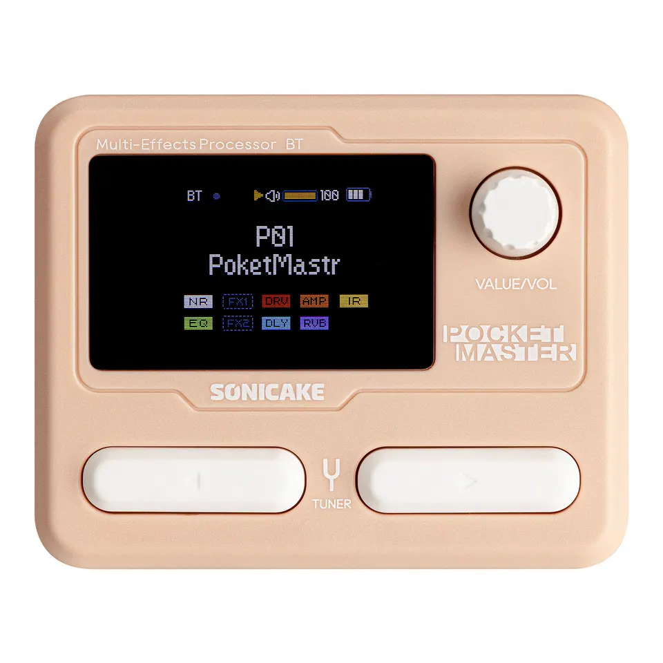 SONICAKE Pocket Master Colorful Case English Global Version Guitar