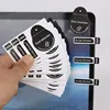 Black&Blue Dust Removal Phone Screen Cleaning Tool 4in1 Dust-Absorber Guide Sticker LCD Dedust Sticker Screen Dust Remover Paper 4