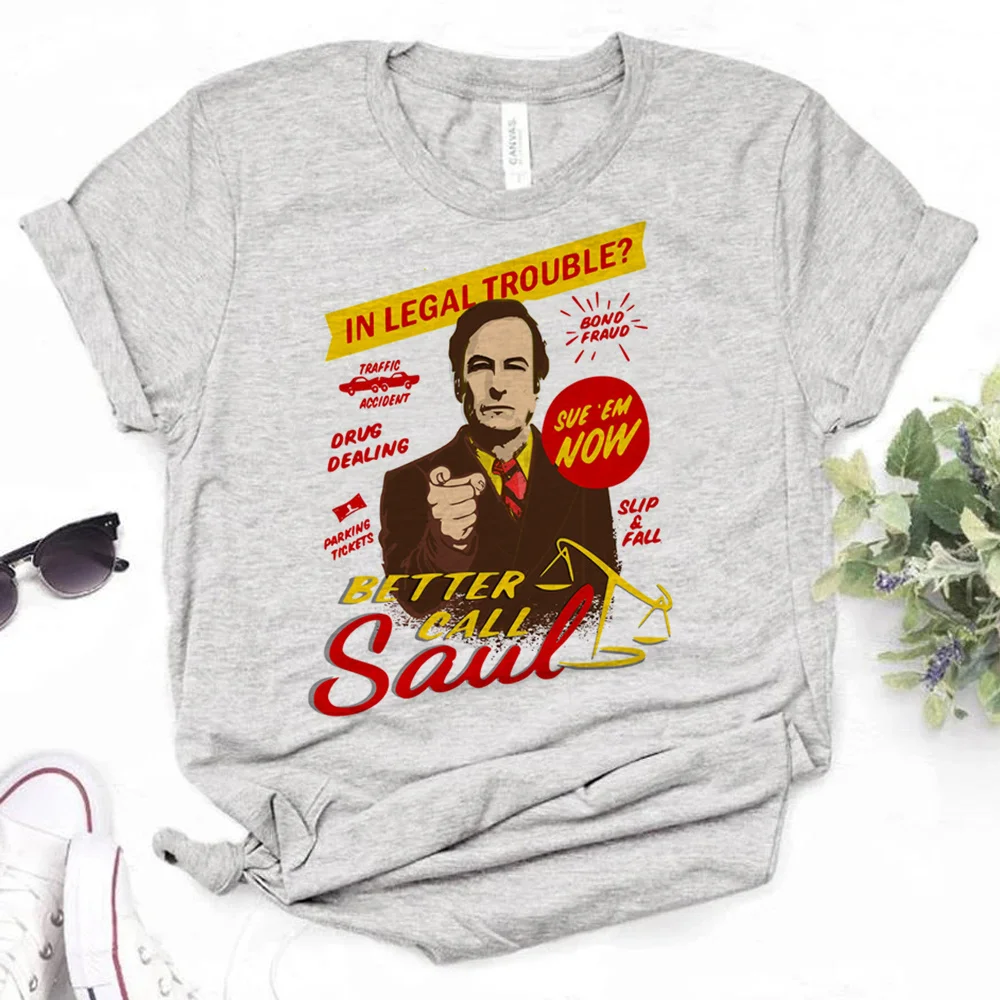 

Женская футболка Better Call Saul, дизайнерский топ с графическим принтом для девушек, дизайнерская одежда 1920-х годов