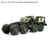 CROSS 1/12 RC Off Road Car Military Truck BC8A Mammoth 8*8 KIT W/ Motor Light System Unassembled Gifts for Boys Model TH11099 1